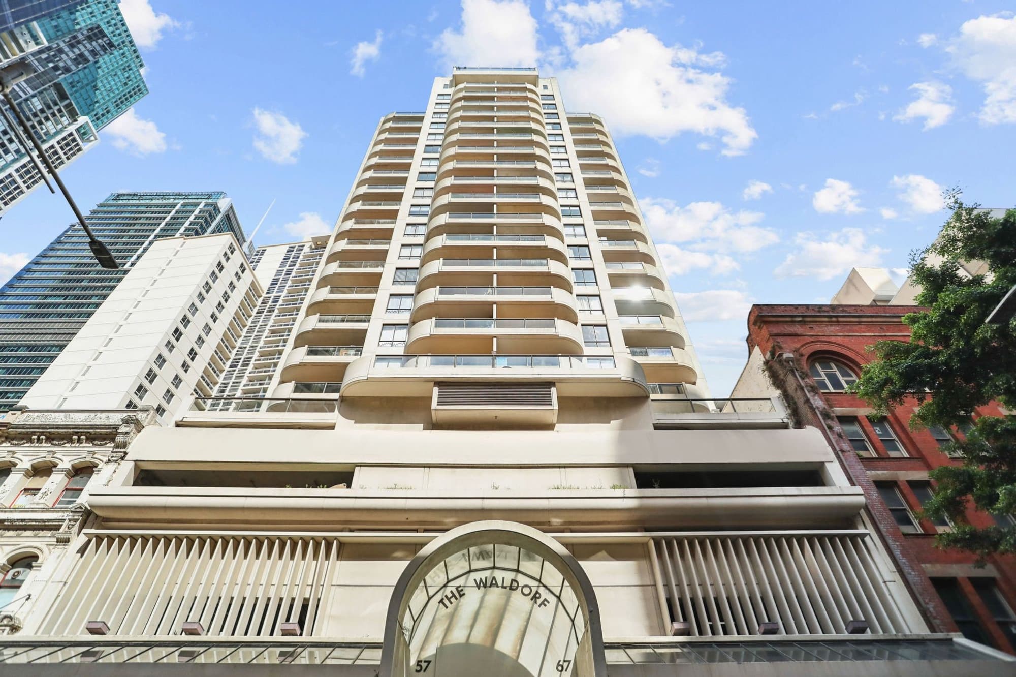 The Waldorf apartment tower in Sydney